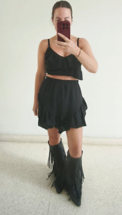 Conjunto volantes negro