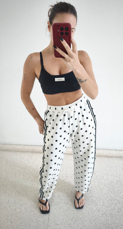 Pantalón ballon topos