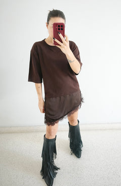 Camiseta vestido choco