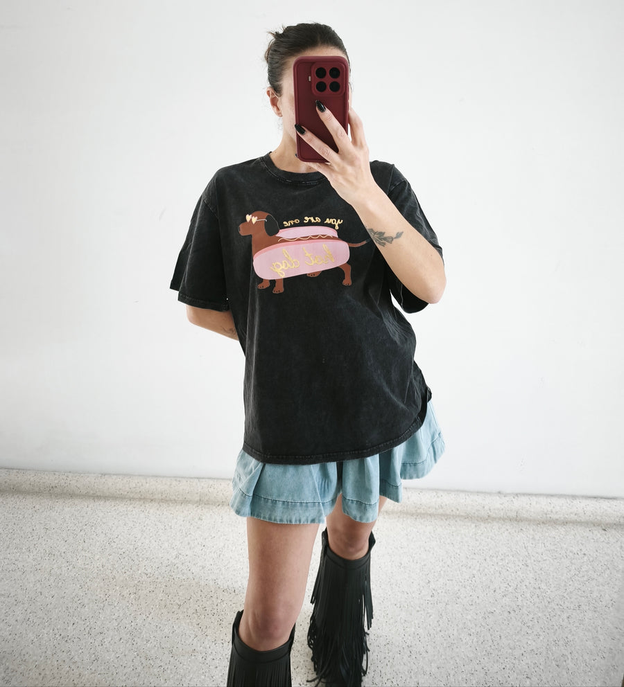 Camiseta hot-dog