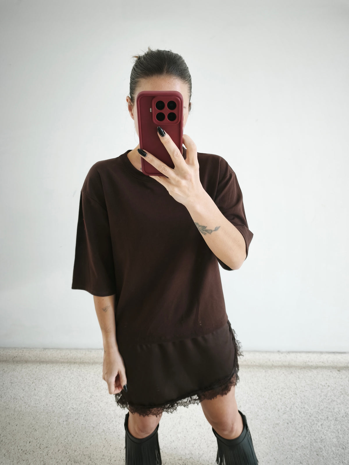 Camiseta vestido choco