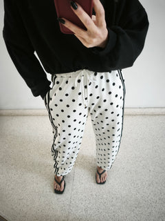 Pantalón ballon topos