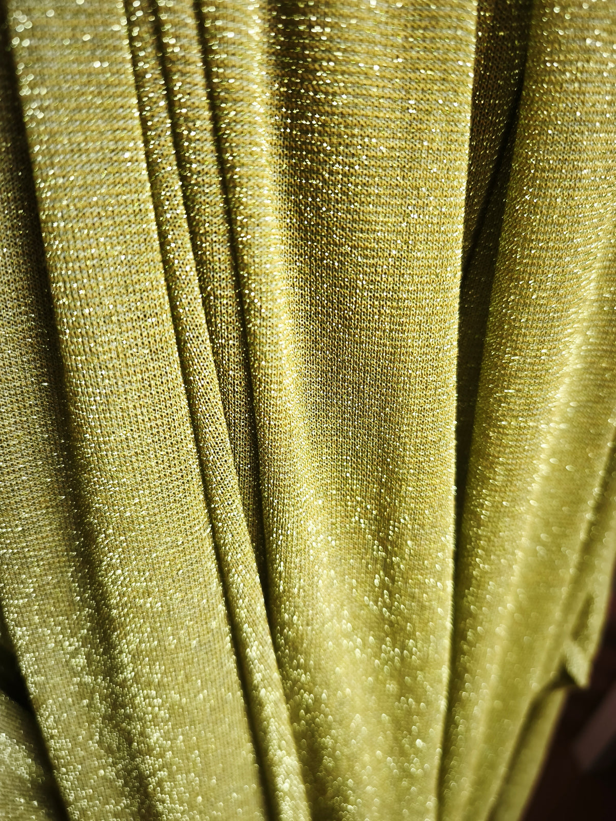 Vestido brillo Lumina verde
