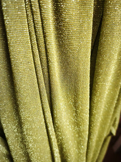 Vestido brillo Lumina verde