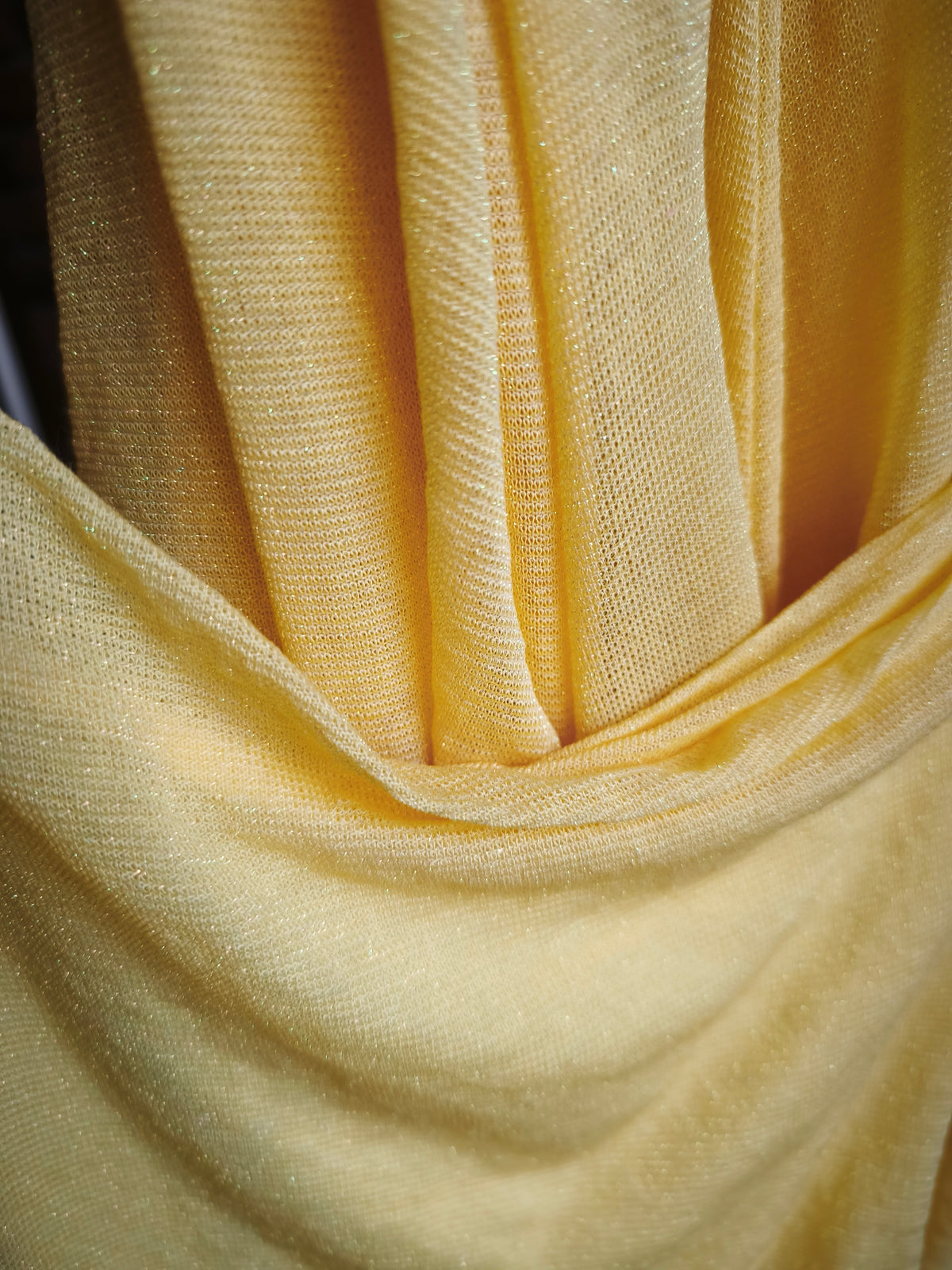 Vestido brillo Lumina amarillo