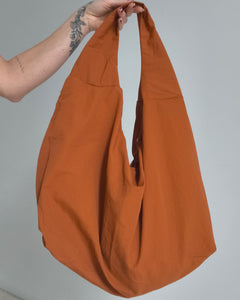 Bolso tipo saco teja