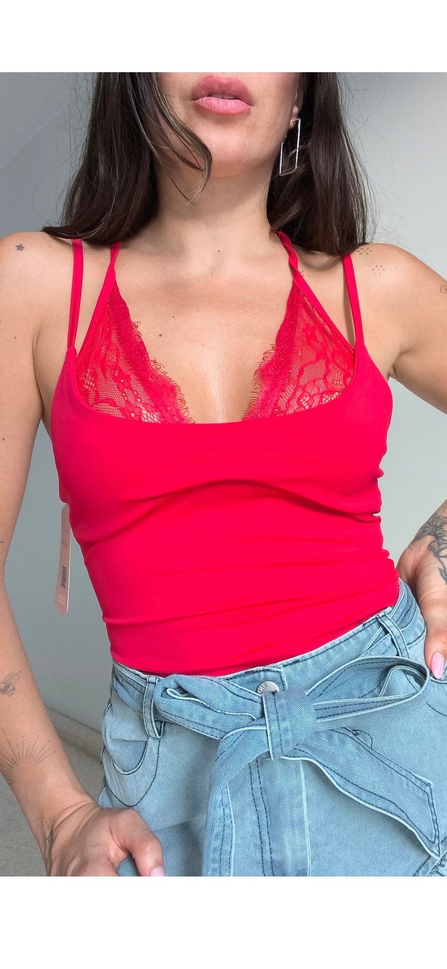 Body lencero Rojo