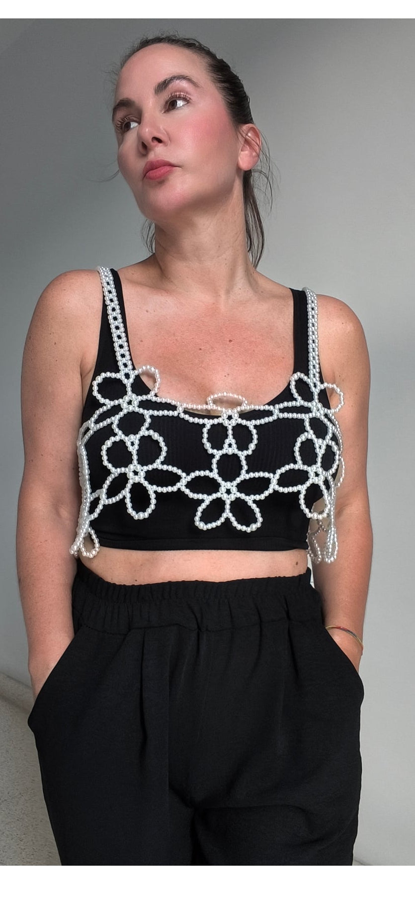 Top perlas flores