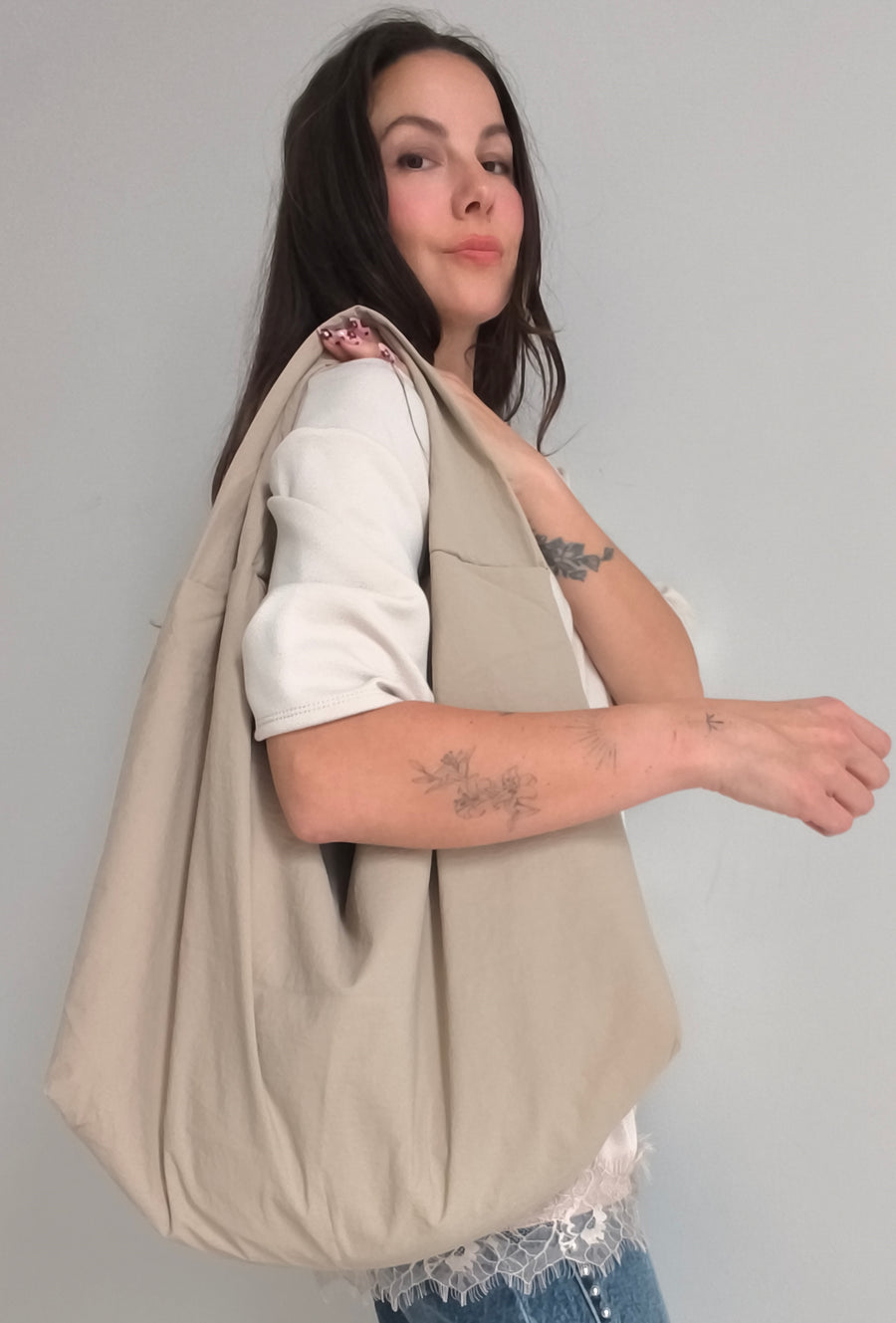 Bolso beige