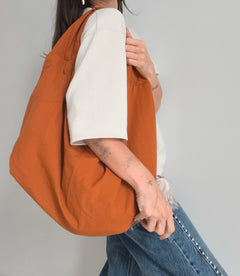 Bolso tipo saco teja