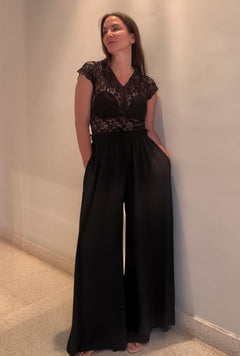 Pantalón fluido paperbag