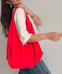 Bolso saco Rojo