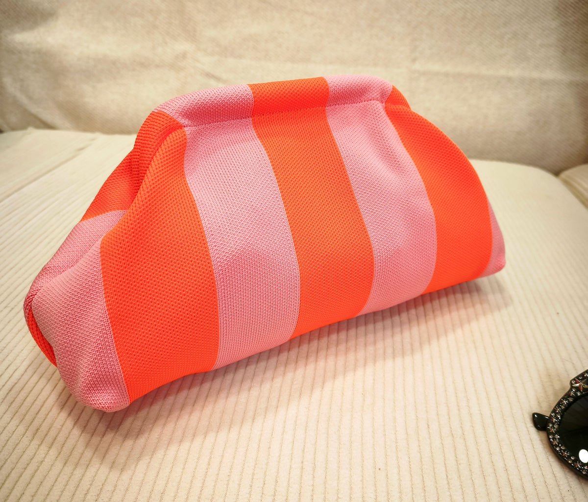 Bolso de mano neón /rosa