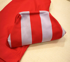 Bolso mano lilay rojo