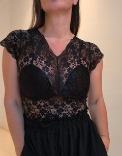 Top encaje